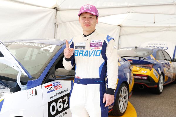 2025 현대 N 페스티벌 개막전 넥센 N2 마스터즈 우승자 정상오. 사진=전현철 기자.
