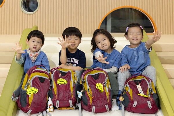 볼보자동차코리아가 어린이들의 보행 안전에 진심을 담았다. 제공=볼보자동차코리아