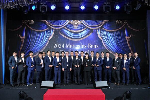 한성자동차, ‘2024 메르세데스-벤츠 딜러 어워드’서 6개 부문 1위 석권