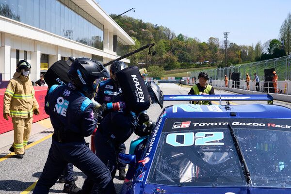 오네 레싱 피트스톱. 사진=슈퍼레이스