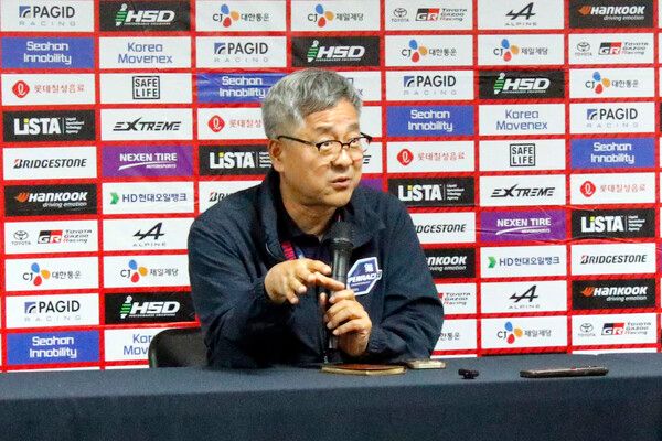 슈퍼레이스 김광진 심사위원장. 사진=전현철 기자