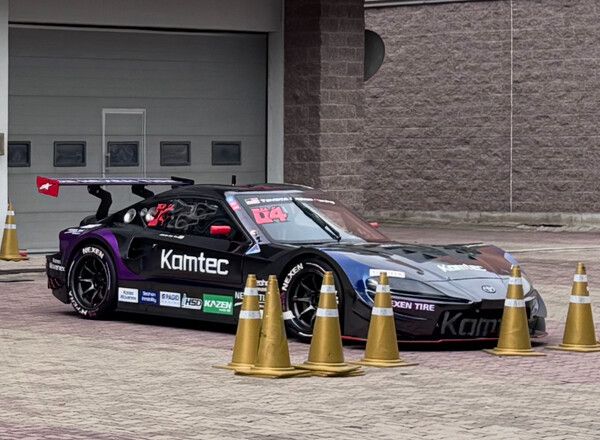 검차를 마친 정의철의 경주차. 사진=전현철기자