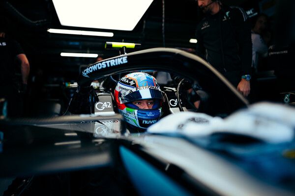 2025 F1 제9전 캐나다 GP에서 폴 포지션을 차지한 조지 러셀. 사진=메르세데스