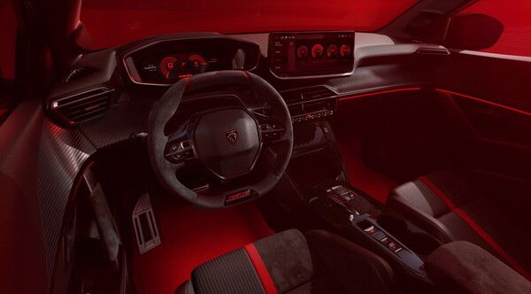 푸조 e-208 GTi 인테리어