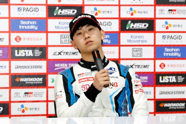 2025 오네 슈퍼레이스 제3전 토요타 가주레이싱 6000 3위 헨잔 료마. 사진=전현철 기자.