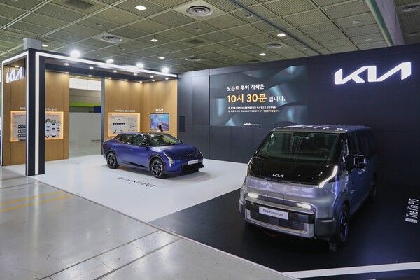 기아 부스 전경.