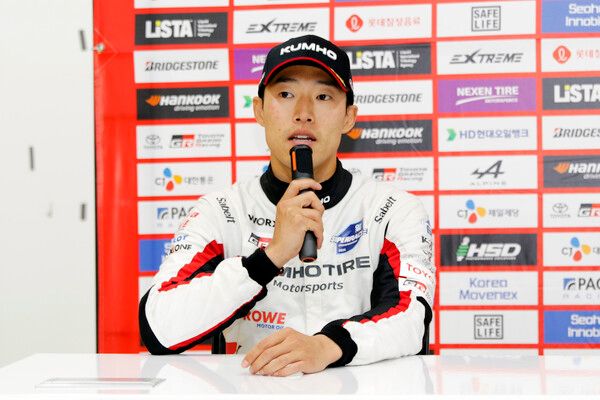 2025 오네 슈퍼레이스 제3전 토요타 가주레이싱 6000 2위 노동기. 사진=전현철 기자.