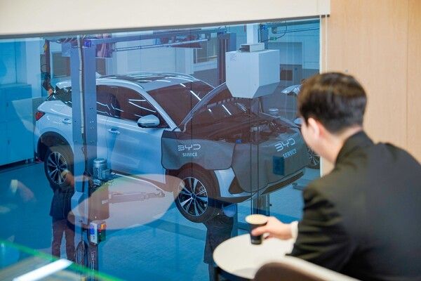 BYD 아토 3, 첫 무상 정기 점검