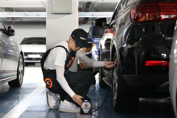 타이어 보이 대전한화생명볼파크. 사진=한국타이어