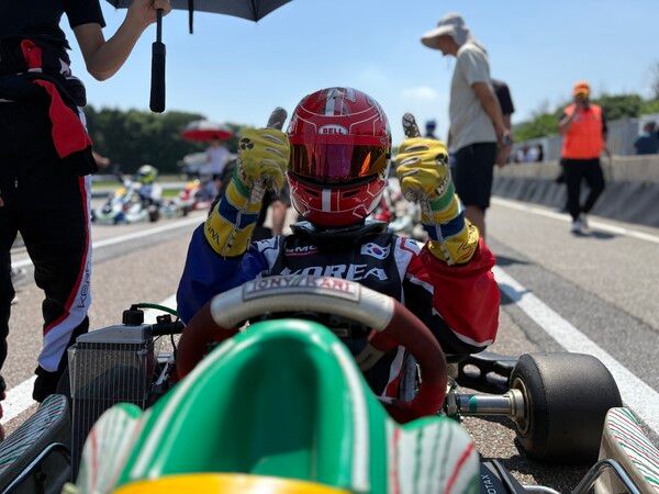 2025 로탁스 맥스 챌린지 2라운드 시니어 클래스에 출전한 박승수. 사진=오토레이싱