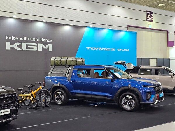 KG 모빌리티가 ‘EV 트렌드 코리아 2025’에 참가한다. 사진=KGM