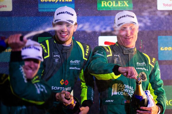 FIA WEC 제5전 ‘상파울루 6시간’ LMGT3 클래스에서 3위를 한 애스턴마틴의 레만 팀. 사진=애스턴마틴