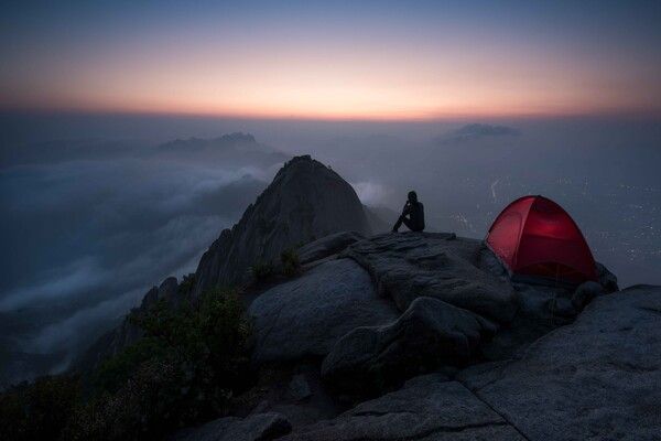 북한산 일출. 사진=한국관광공사