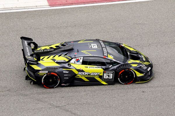 2025 람보르기니 슈퍼 트로페오 아시아 제4전 레이스1에서 질주하는 이창우 사진=전현철 기자.