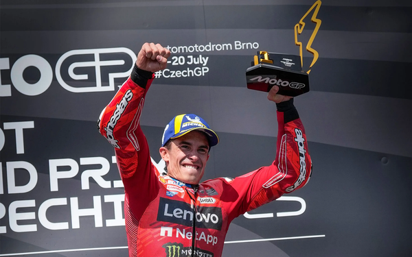 2025 모토GP 제12전 체코 그랑프리에서 우승한 마르크 마르케즈. 사진=motogp.com