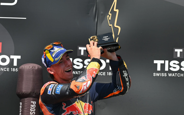 2025 모토GP 제12전 체코 그랑프리에서 3위를 한 페드로 아코스타. 사진=motogp.com