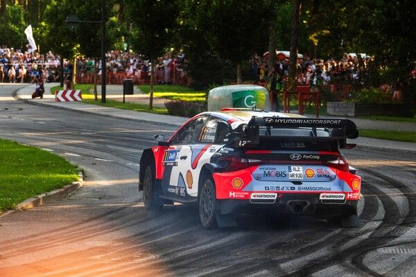 WRC 에스토니아 델피 랠리 - 현대 쉘 모비스 월드 랠리 팀. 사진=한국타이어