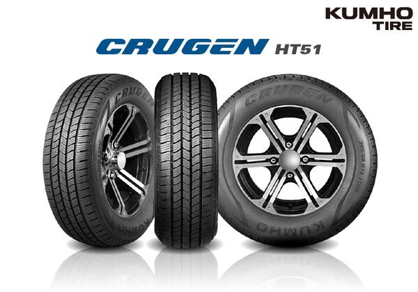 금호타이어가 기아 ‘타스만’에 신차용 타이어로 ‘크루젠 HT51’을 공급한다.