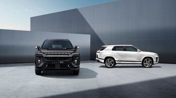 KG 모빌리티가 ‘액티언 하이브리드’를 8일 출시했다.