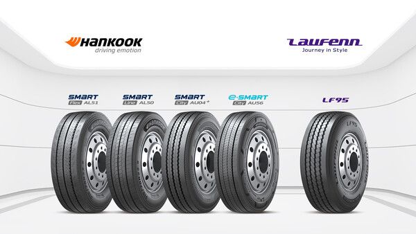 한국타이어가 독일 아데아체 트럭 그랑프리에 전시할 대표 제품