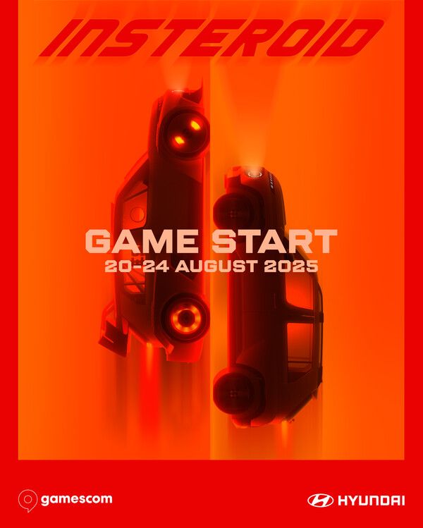 현대자동차의 '게임스컴 2025' 참가 포스터.
