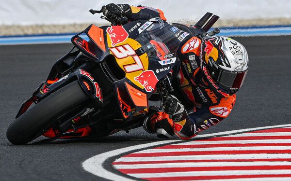 페드로 아코스타(KTM)가 2025 모토GP 제14전 헝가리 GP 톱 타임을 기록했다. 사진=motogp.com
