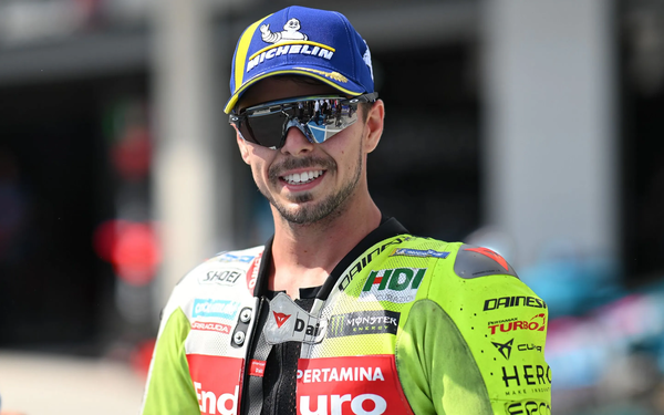 2025 모토GP 제14전 헝가리 GP 스프린트 레이스 2위 파비오 디 지안난토니오. 사진=motogp.com