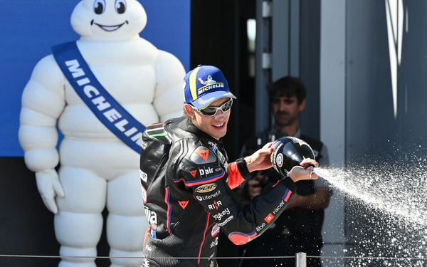 마르코 베제치가 2025 모토GP 제14전 헝가리 GP에서 3위를 했다. 사진=motogp.com