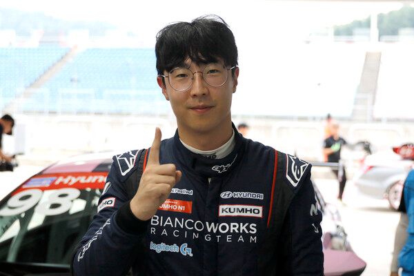 2025 현대 N 페스티벌 2라운드 금호 N1 클래스 폴포지션 이상진. 사진=전현철 기자.