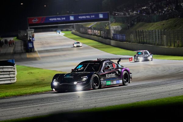 토요타 가주 레이싱 6000 클래스 4라운드 우승자 정의철. 사진=슈퍼레이스