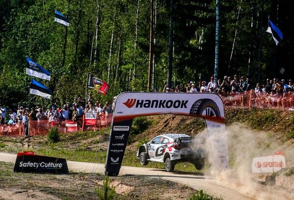 2025 에스토니아 랠리에 출전한 토요타 가주 레이싱 월드 랠리 팀. 사진=한국타이어