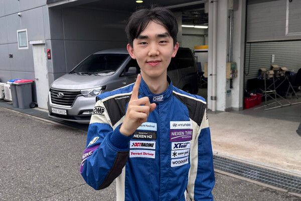 2025 현대 N 페스티벌 제3전 넥센 N2 마스터즈 폴포지션 권혁진. 사진=전현철 기자.