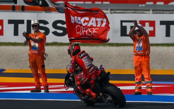 마르크 마르케즈가 시즌 11번째 포디엄 정상에 오르며 사실상 챔피언을 확정했다. 사진=motogp.com