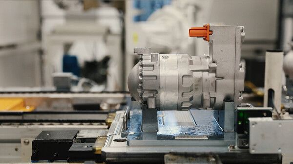 R744 전동컴프레서. 사진=한온시스템