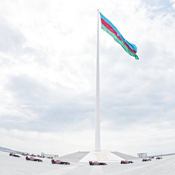 2025 F1 제17전 아제르바이잔 그랑프리에 참가하는 팀들의 포스터. 제공=각 팀