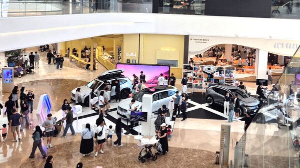 스타필드 하남에서 진행된 르노 팝업 스테이지 행사.