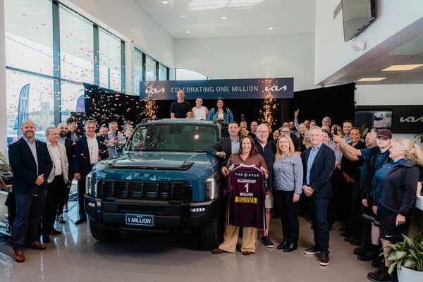 기아가 호주 진출 이후 37년만에 누적 판매 100만대를 돌파했다.