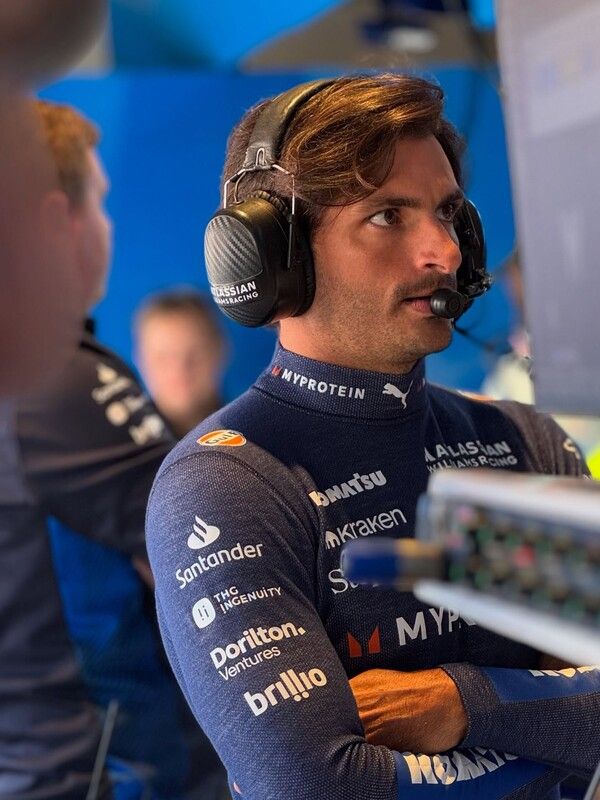 카를로스 사인츠. 사진=윌리엄즈 레이싱.