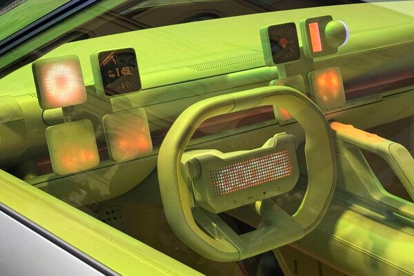 2025 IAA 모빌리티에서 공개된 아이오닉 콘셉트 쓰리. 사진=전현철 기자.