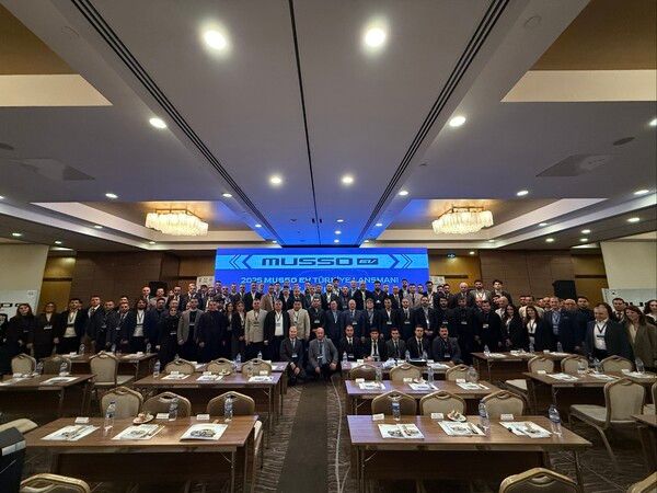 KGM의 튀르키예 무쏘 EV론칭 행사