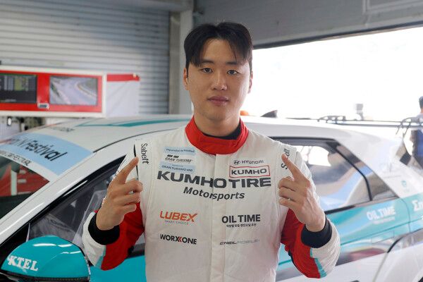 2026 현대 N 페스티벌 제4전 그란 투리스모 eN1 Race 1 폴포지션 이창욱. 사진=전현철 기자.