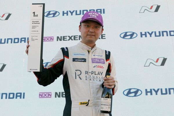 2026 현대 N 페스티벌 제5전 넥센 N2 우승자 이솔기. 사진=전현철 기자.
