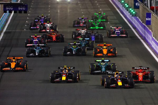 2024 F1 사우디아라비아 그랑프리 스타트 장면. 제공=레드불