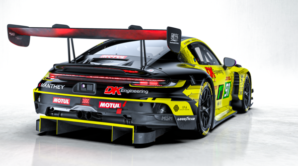 ‘만타이(Manthey)’가 FIA WEC 2026시즌에 투입할 포르쉐 911 LMGT3 R의 리버리를 공개했다. 사진=FIA WEC