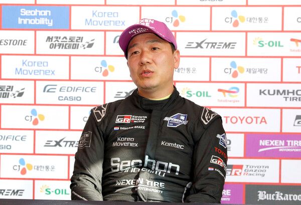 2026 오네 슈퍼레이스 개막전 토요타 가주레이싱 6000클래스 3위 장현진. 사진=전현철 기자.