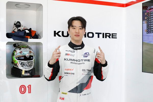 2026 오네 슈퍼레이스 개막전 토요타 가주레이싱 6000 클래스 폴포지션 이창욱. 사진=전현철 기자.