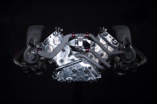 제네시스 마그마 레이싱 엔진. 사진=제네시스