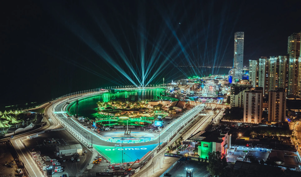 사우디아라비아 제다 시가지서킷. 사진=애스턴마틴 F1