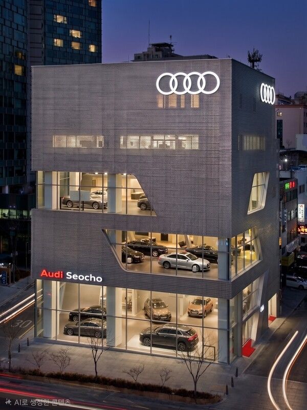 아우디 서초 전시장. 사진=아우디 코리아
