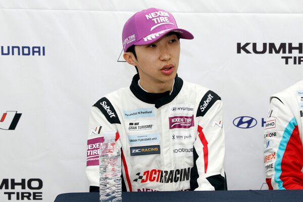 2026 현대 N 페스티벌 제2전 그란 투리스모 eN1 클래스 2위 김규민. 사진=전현철 기자.